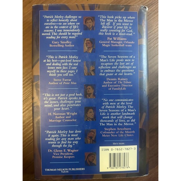 The Seven Seasons of a Man's Life by Patrick M. Morley  -BWW LTD Book Selection - Picture 2 of 2